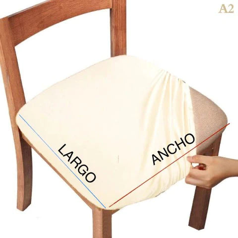 FUNDA SIN ESPALDAR PARA SILLA DE COMEDOR ⭐⭐⭐⭐⭐ 5/5