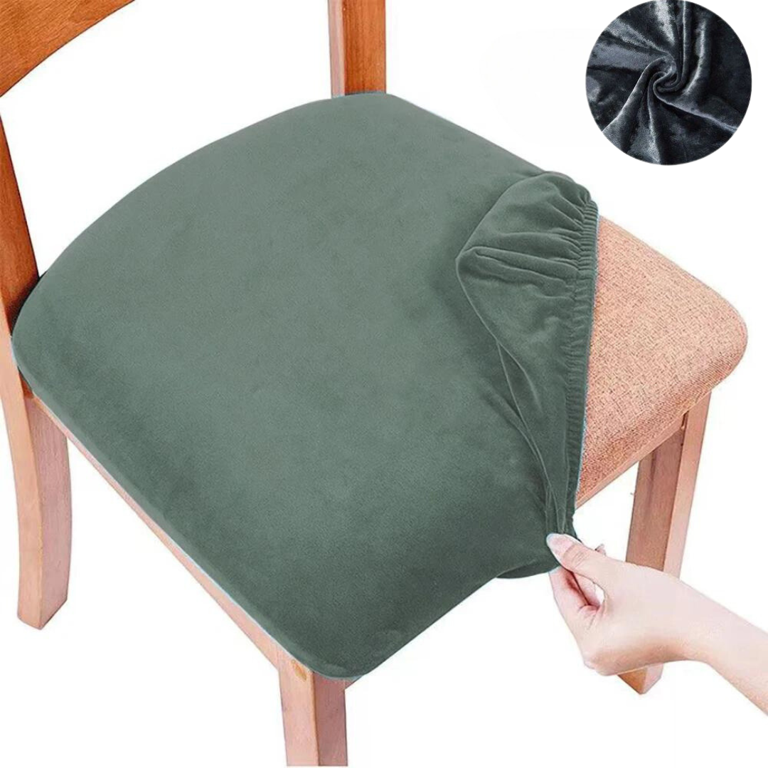 FUNDA SIN ESPALDAR PARA SILLA DE COMEDOR PREMIUM ⭐⭐⭐⭐⭐ 5/5