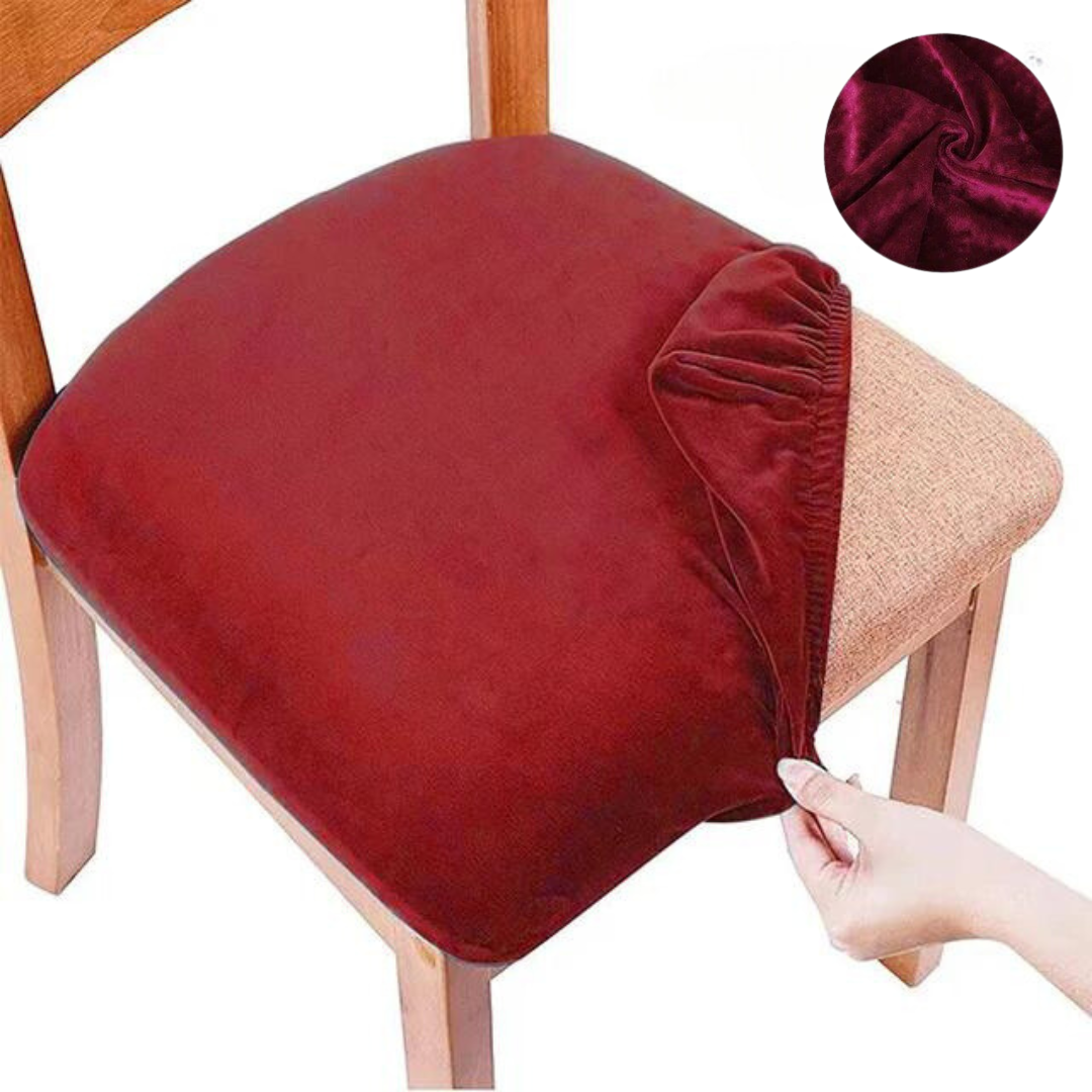 FUNDA SIN ESPALDAR PARA SILLA DE COMEDOR PREMIUM ⭐⭐⭐⭐⭐ 5/5
